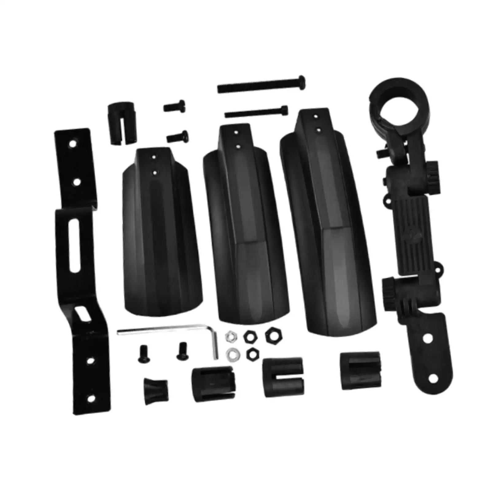 

Велосипедные брызговики для защиты от снега, грязи, брызг воды и пыли, черные