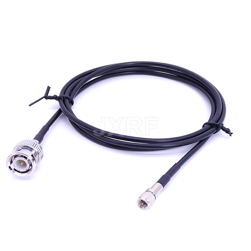 1PCS Microdot Compatible Connectors male 10-32UNF to BNC male Vibration acceleration sensor test cables 0.5M-1M 3M 5M 10M