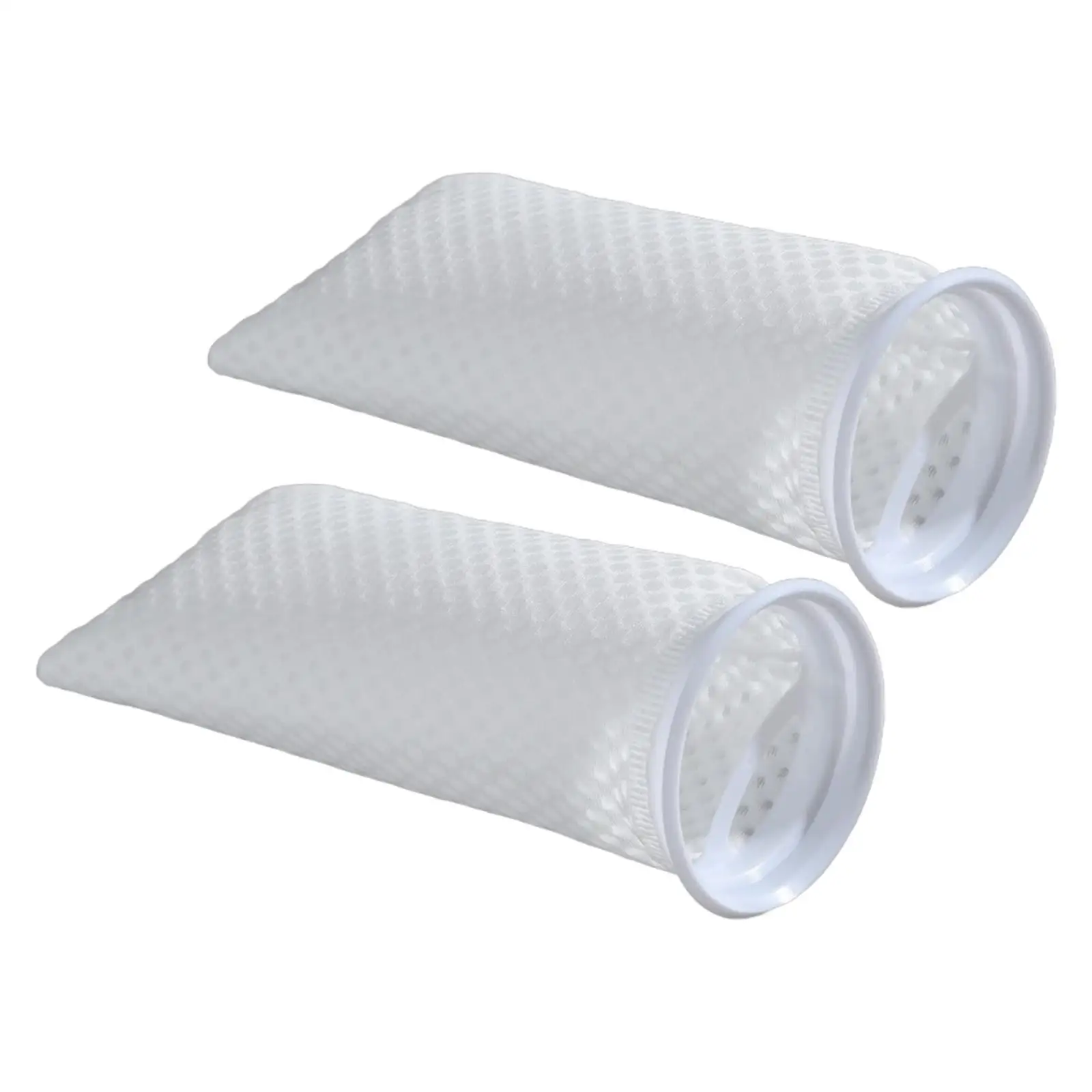 2x Sump Filter Socks Aquarium Filter Bags for Fish Tank Filtration Material