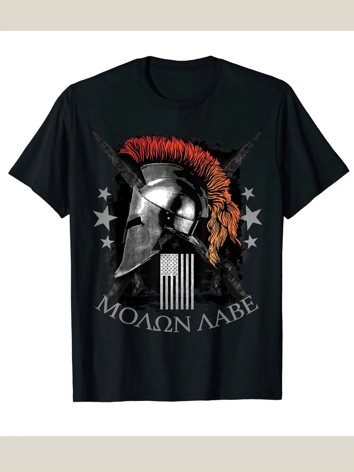 Come and Take Them. American Spartan Warrior Molon Labe T Shirt. Short Sleeve 100% Cotton Casual T-shirts Loose Top Size S-3XL