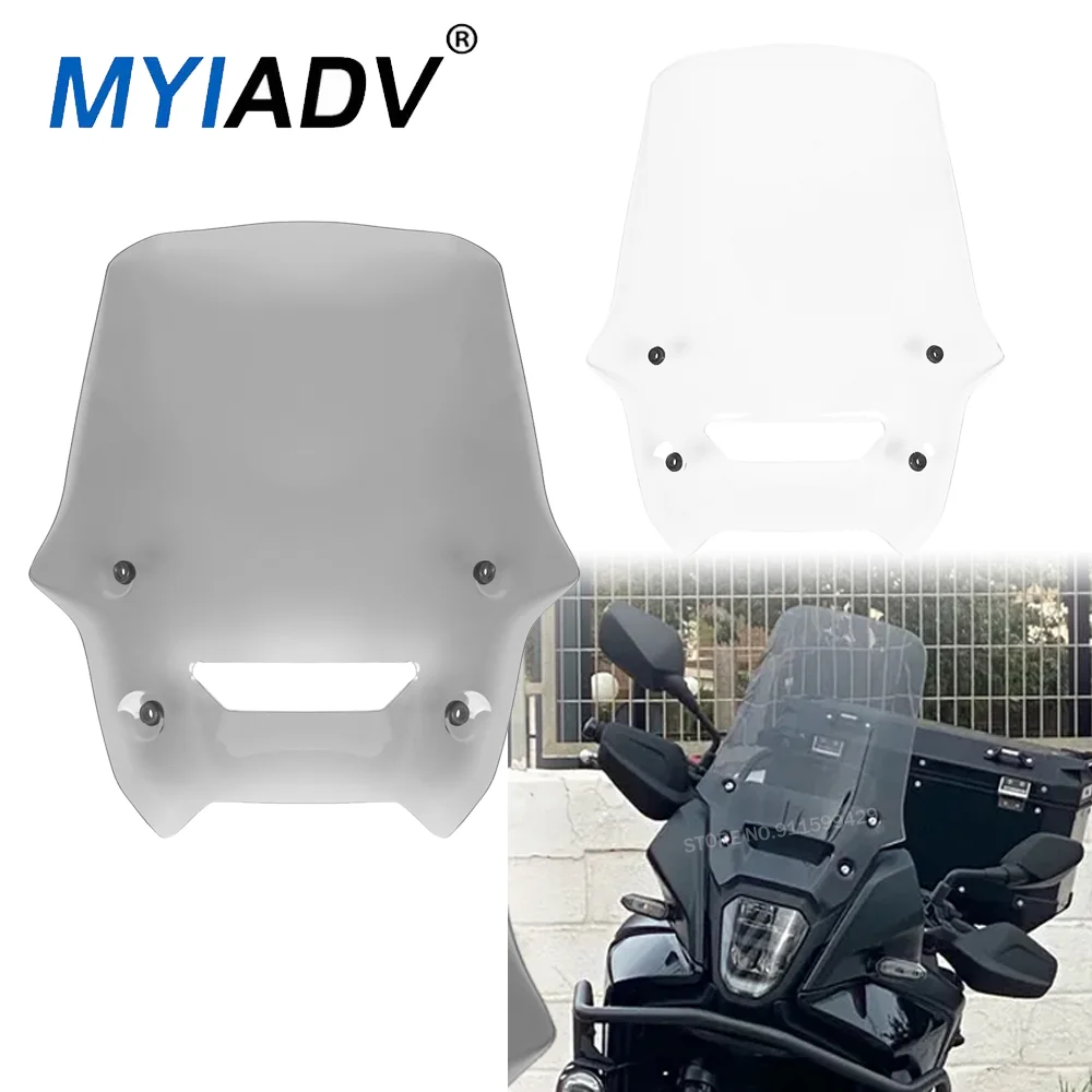 

For Honda NX400 NX500 NX 400 500 2024 Motorcycle Windscreen Windshield Heightened Wind Deflectors Protector Screen Accessories