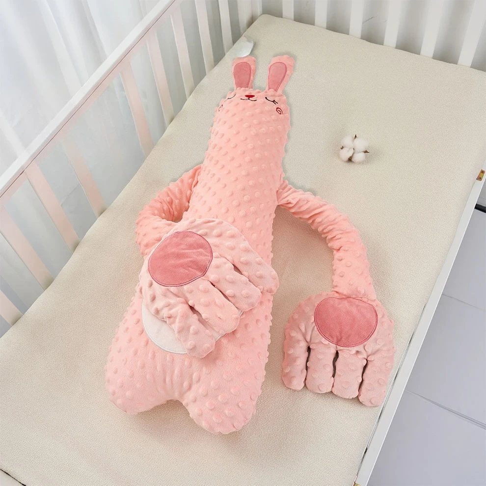 Babyslaapkussen voor pasgeboren kloppenpop met rustgevende palm Afstandsbediening Elektrisch babihandkussen Rustgevend palmpten