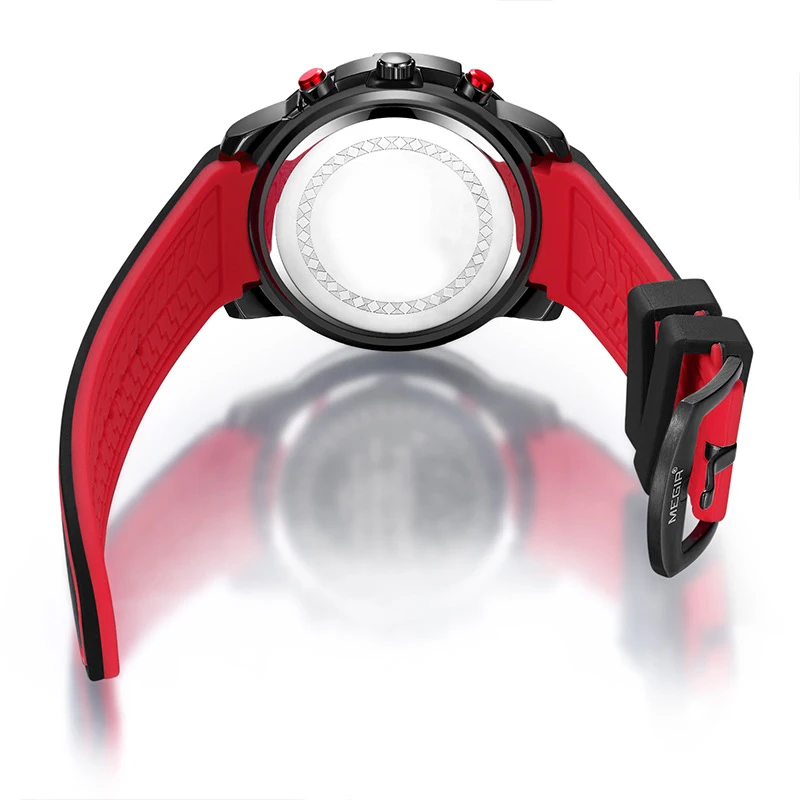 UTHAI BK143 Reloj de hombre moderno y a la moda, esferas geniales, calendarios, relojes de cuarzo impermeables, relojes deportivos, relojes de regalo para hombre