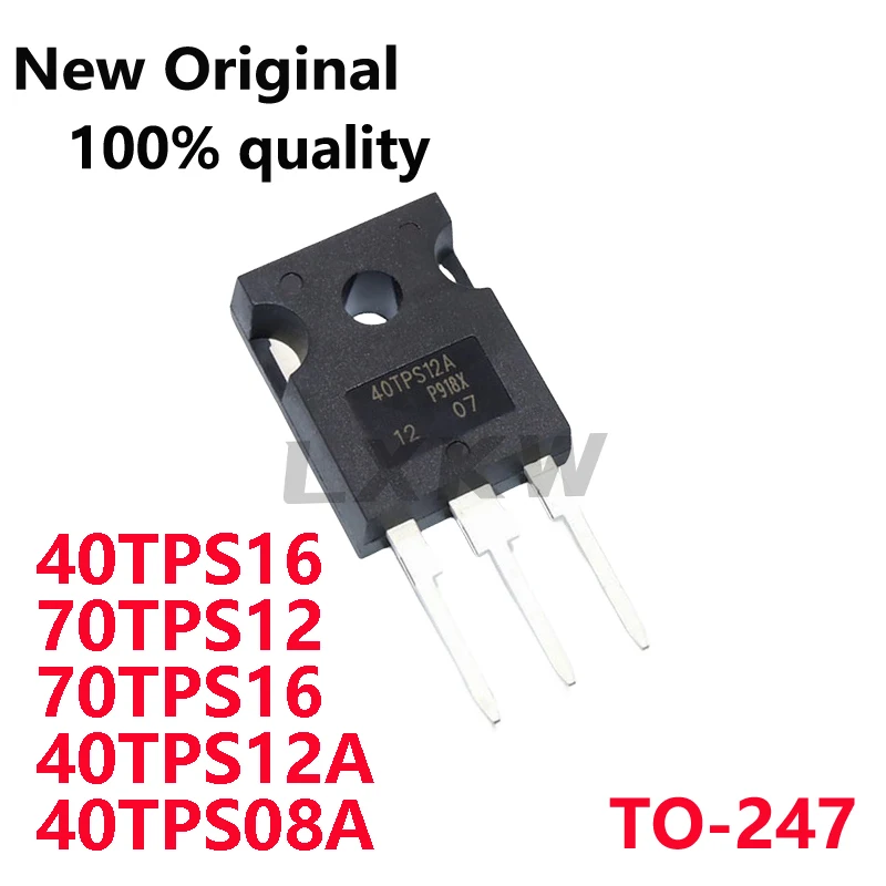 5/PCS New Original 40TPS08A 40TPS12A 40TPS16 70TPS12 70TPS16  40A70A/1200V1600V TO-247 Unidirectional thyristor In Stock