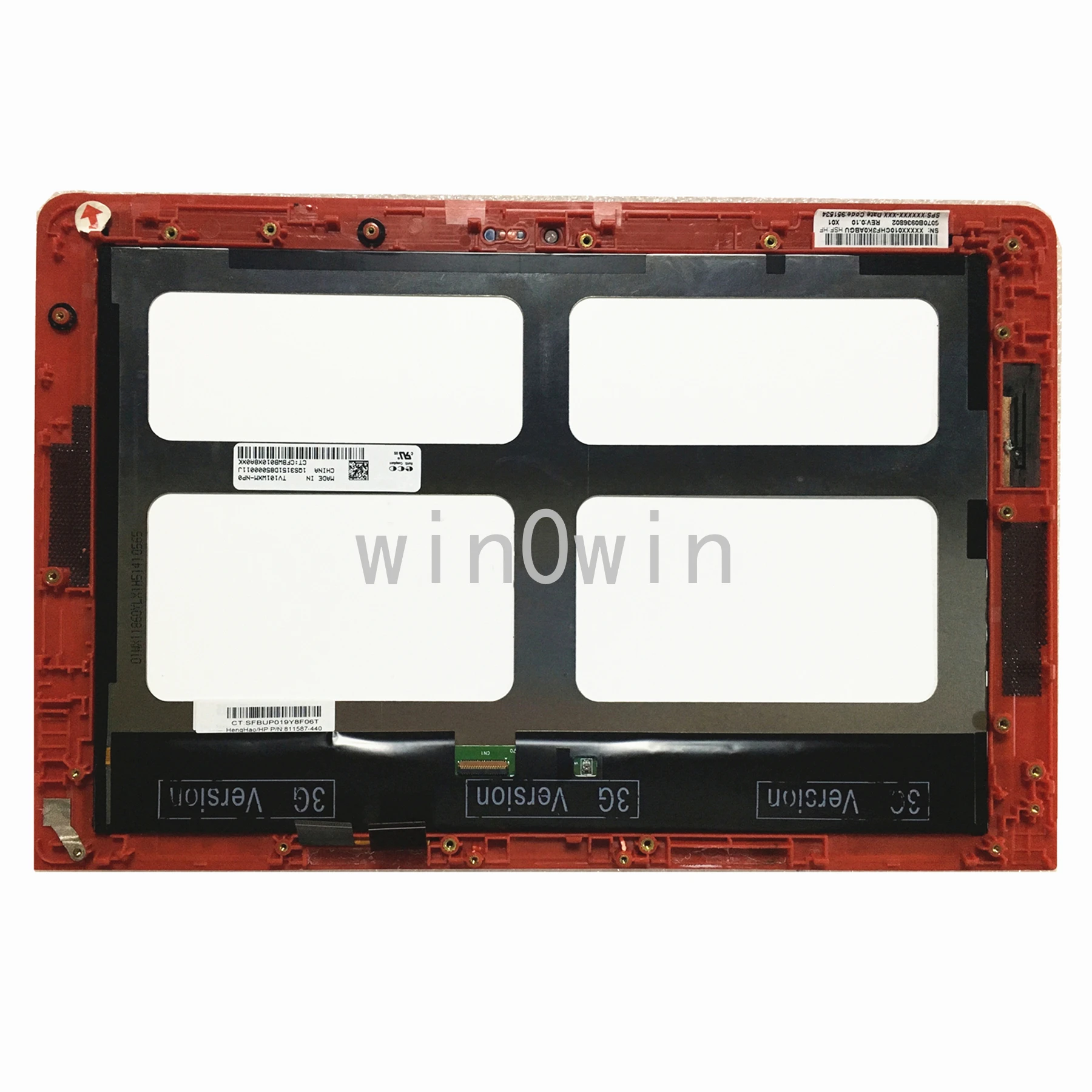 

for HP Pavilion X2 10-J 10-K 10N-200nf 01HD-L101WX03-07 TV101WXM-NP0 10.1 Lcd Led Touch Screen Assembly