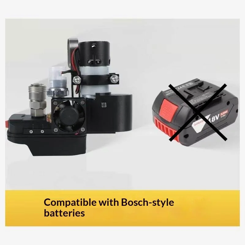 Lithium-elektrische luchtcompressor Mini-pomp Gereedschap Houtbewerking Industrieel gebruik