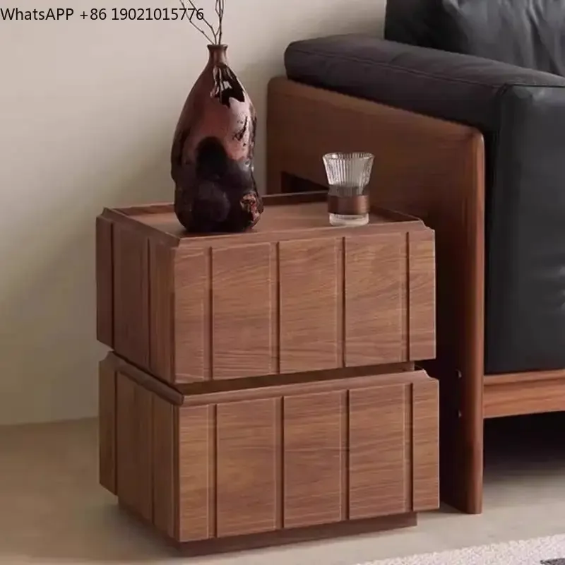Slim Wood Nightstands Bedroom Classic Decor Vintage Design Bedsides Table Cool Cheap Mobili Per La Casa Saldi Cute Furniture