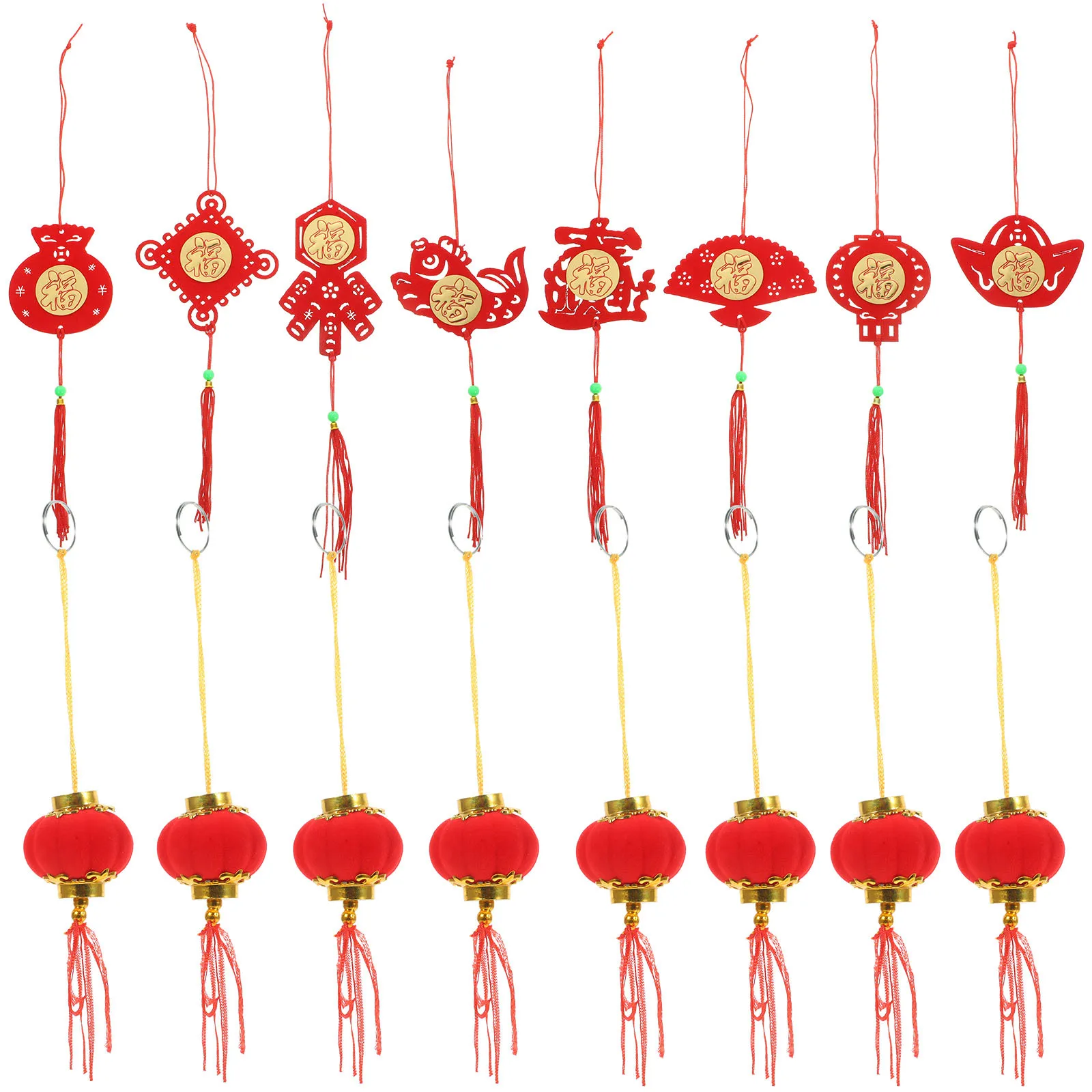 

1 Set Chinese Style Bonsai Hanging Decor Pendants New Year Festival Spring Scene Tree Ornament Party Indoor Outdoor Decoration