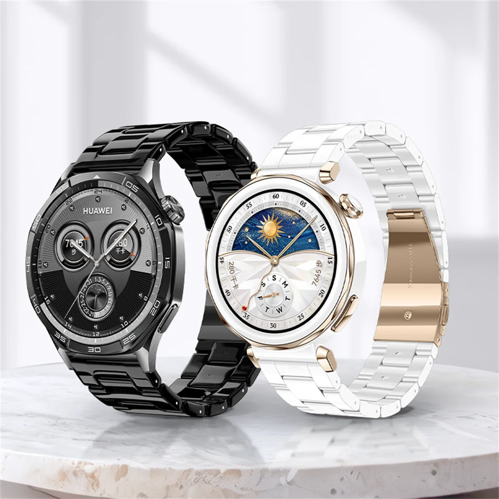 18 مللي متر 20 مللي متر 22 مللي متر ثلاثة حبات الراتنج حزام عالمي لساعة هواوي GT4 GT3 GT2