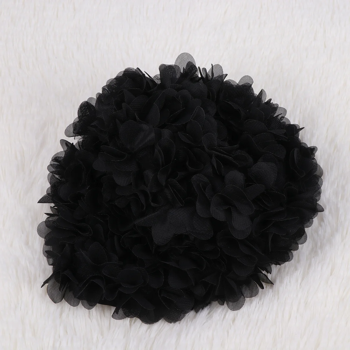 ثلاثية الأبعاد الأزهار طباعة قبعة السباحة المرأة لينة مريحة الاستحمام قبعة المضادة للانزلاق آمنة صالح الأشعة فوق البنفسجية حماية قابلة لإعادة الاستخدام قبعة السباحة