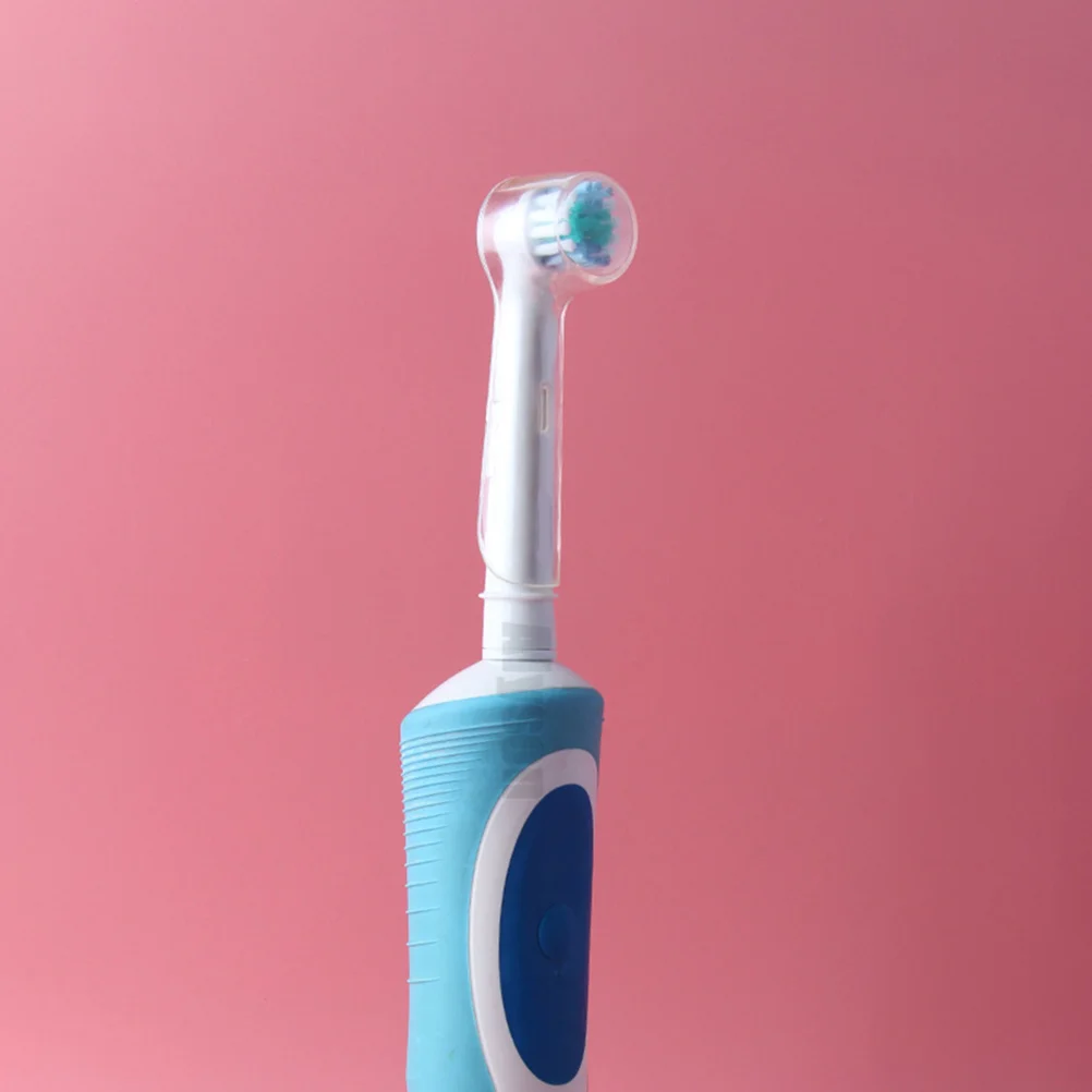 12Pcs 전동 칫솔 뚜껑 보호 커버 여행용 캠핑 하이킹 비즈니스 칫솔 커버 용 방진 쉴드