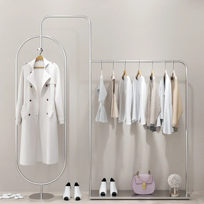 Hats Display Industrial Clothing Rack Hall Luxury Boutique Jackets Extension Shelf Garment Hanger Organizer Shoe Furniture