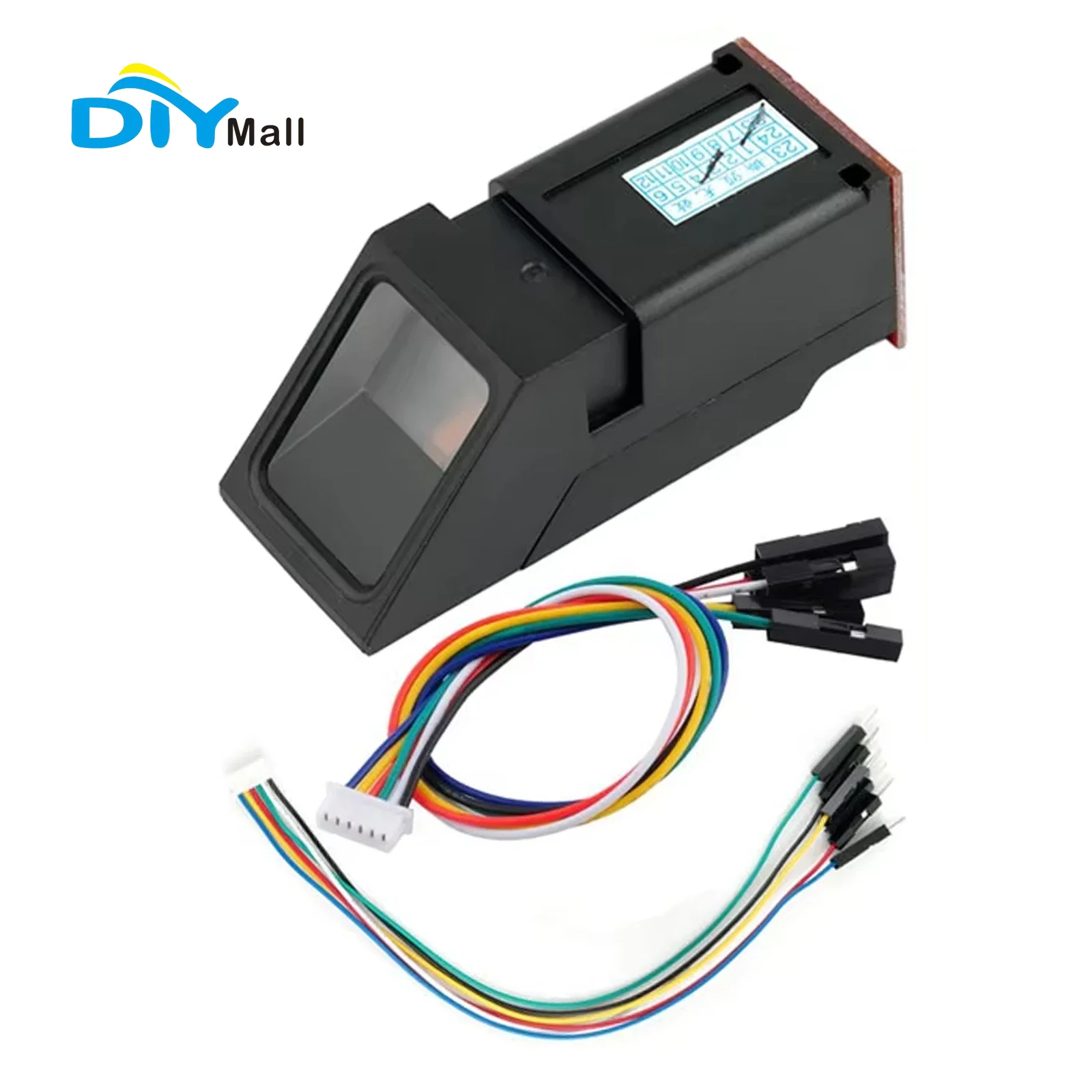 DIYmall S608 Optical Fingerprint Sensor Module with UART Interface 240 Fingerprints Capacity for Arduino/STM32
