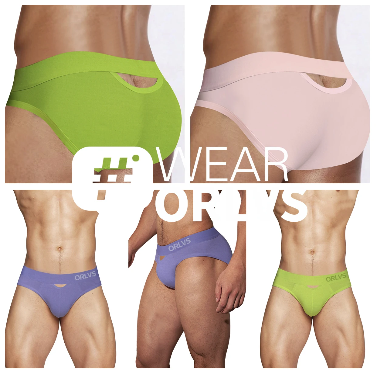 

ORLVS новые мужские трусы однотонные миндальное модальное нижнее белье с отверстиями сексуальное нижнее белье мужские эластичные боксеры уникальное нижнее белье парасюрпризов