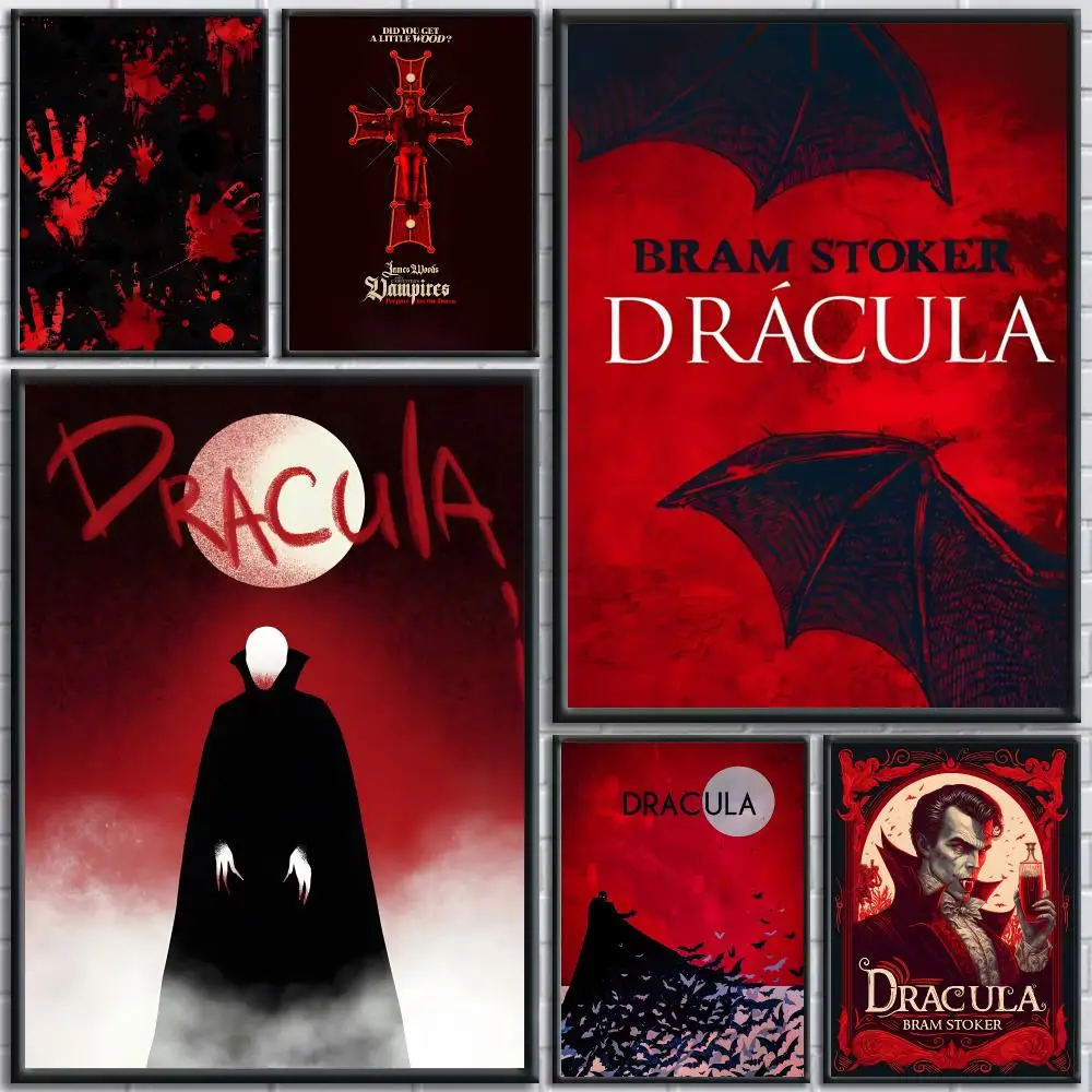Amusement Show Vampire Hand Poster Painting Prints Wall Art Picture Film Room Home Bar Cafe Decor Home  Mural