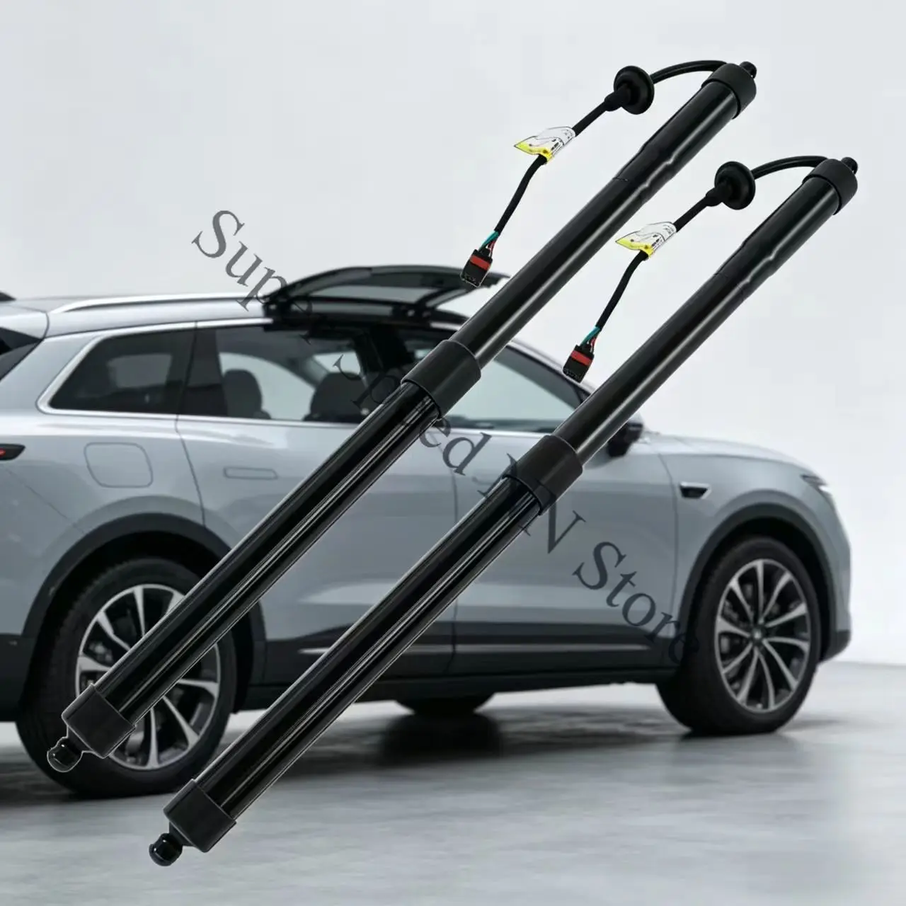 For VW ID4 2023 2024 Tailgate Support Rod Rear Tailgate Strut Electric Support Struts 11A827851A, 11A827851B, 11A827851C