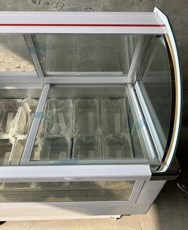 Refrigerator display ice cream display ex-factory price