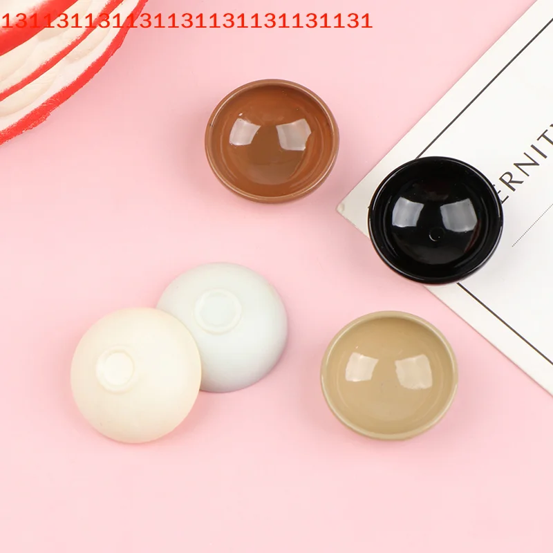 

1/12 Scale Set for Dollhouse Kitchen Dining Room Accessory Miniature Cooking Utensils 10pcs Miniature round Bowl Dish