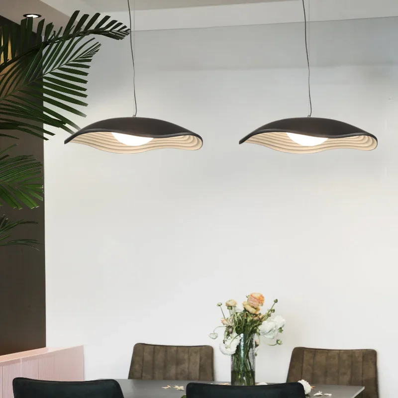 Modern Designer Pendant Lamp Kitchen Table Island Bedroom Restaurant Hanging Chandelier Lotus Leaf LED Ceiling Light Luminiares
