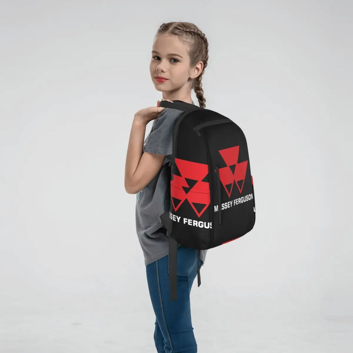 Massey Ferguson Backpack Daypack Boys Girls BookBag School Bag Shoulder Bags for Men Women
