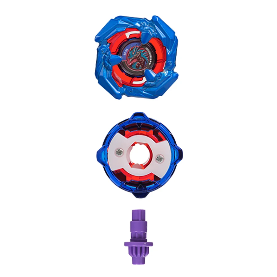 Gyro BX-00 Attack Combat, Niebiesko-Czerwone, Metalowy Gyro Serii BX, Gyro Bitewne z Efektem Wybuchu