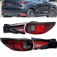 Luz trasera de coche, lámpara trasera para MAZDA CX5 CX-5 2017 2018 2019 2020 2021 LED/halógeno, lámpara de señal de giro de freno de advertencia, luz trasera