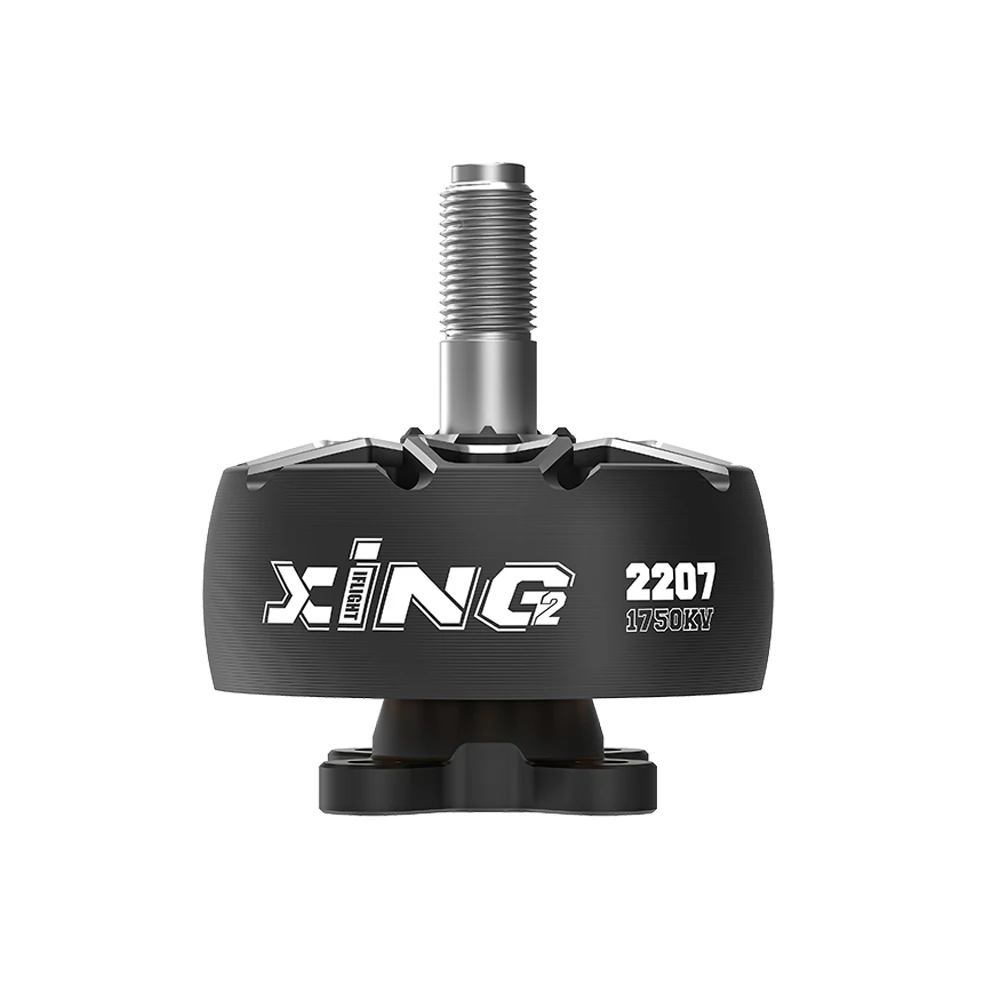 iFlight XING2 2207 1750KV 2750KV 4S~6S Brushless Motor Unibell with 5mm Titanium Alloy Shaft for Nazgul Evoque F5 FPV Drone