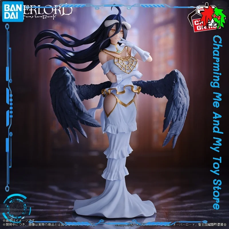ฟิกเกอร์อนิเมะแท้จาก Bandai Banpresto รุ่น Overlord ตัวละคร Ainz Ooal Gown และ Albedo ของสะสม ของขวัญคริสต์มาส มีสินค้าพร้อมส่ง