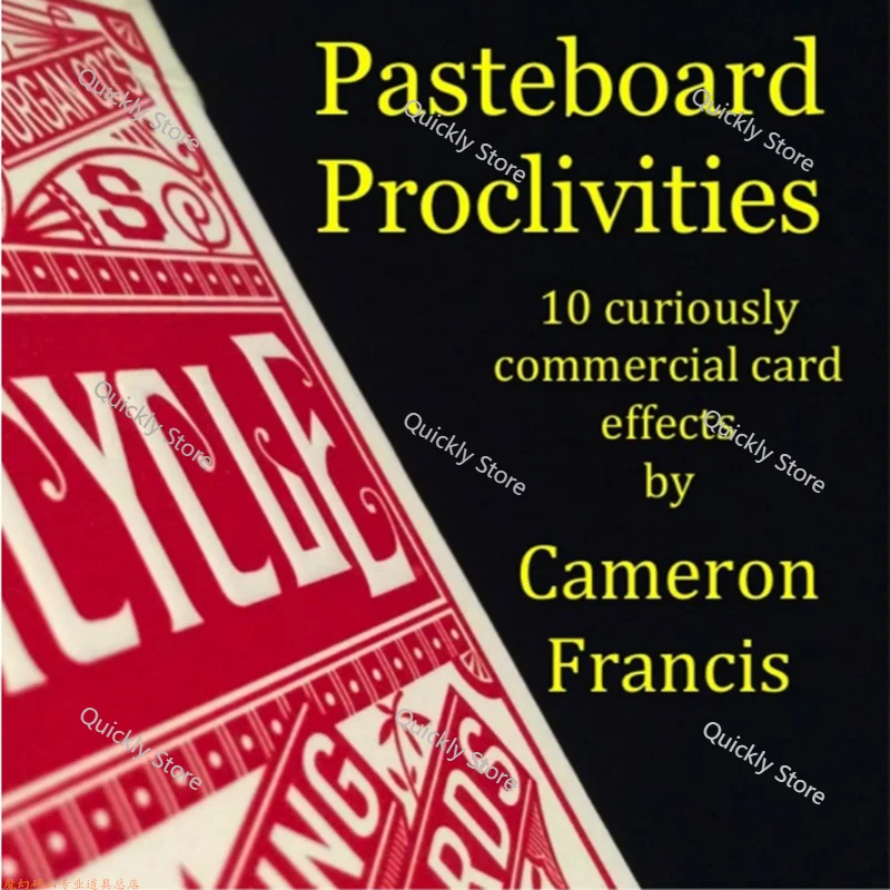 

2025 Pasteboard Proclivities by Cameron Francis - Magic tricks (Instant Download)