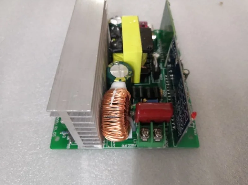 Imagem -03 - Inversor de Onda Senoidal Pura 500w dc 12v a 220v ac Placa de Circuito 50hz Boost Módulo Regulador