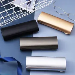 Portable Aluminum Alloy Optical Frosted Storage Box Glasses Case Myopia Case Glasses Box