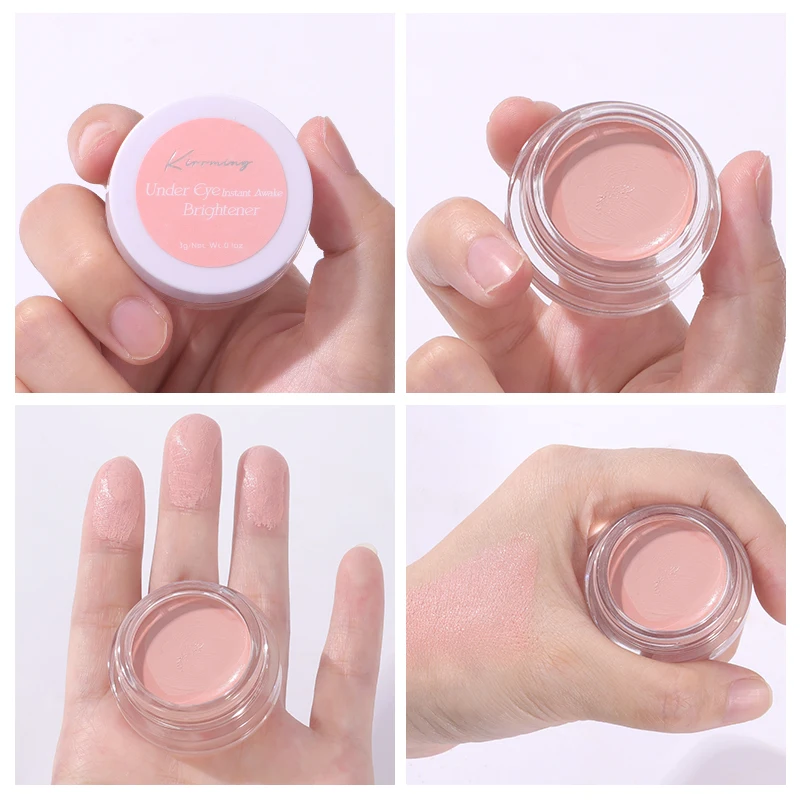 Kirrming Make-Up Oogconcealer Matte Onder Oogverhelderaar Met Sheaboter Oog Verbergen En Verhelderen Donkere Kringen Concealer Crème