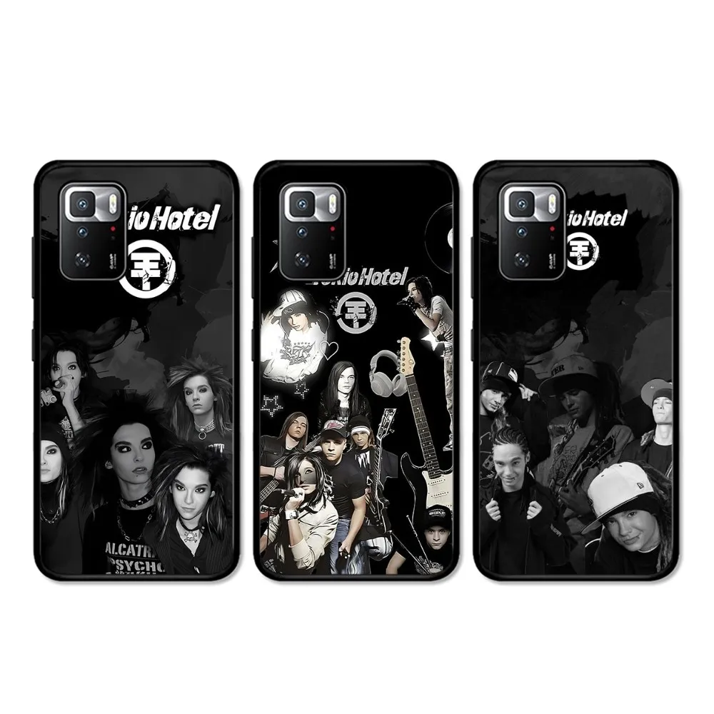 Tokio Hotel German rock bands Phone Case For Redmi 5 6 7 8 9 10 plus pro 6 7 8 9 A GO K20 K30 K40 pro plus F3 Fundas