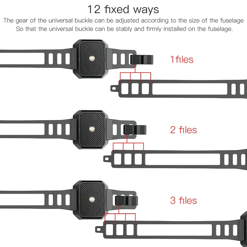 Drone Expansion Base for Gopro DJI Action Insta360 Camera Fixed Strap for DJI Mavic Pro /mavic 3 /Air 2 2S/ Mavic 2 Pro Zoom