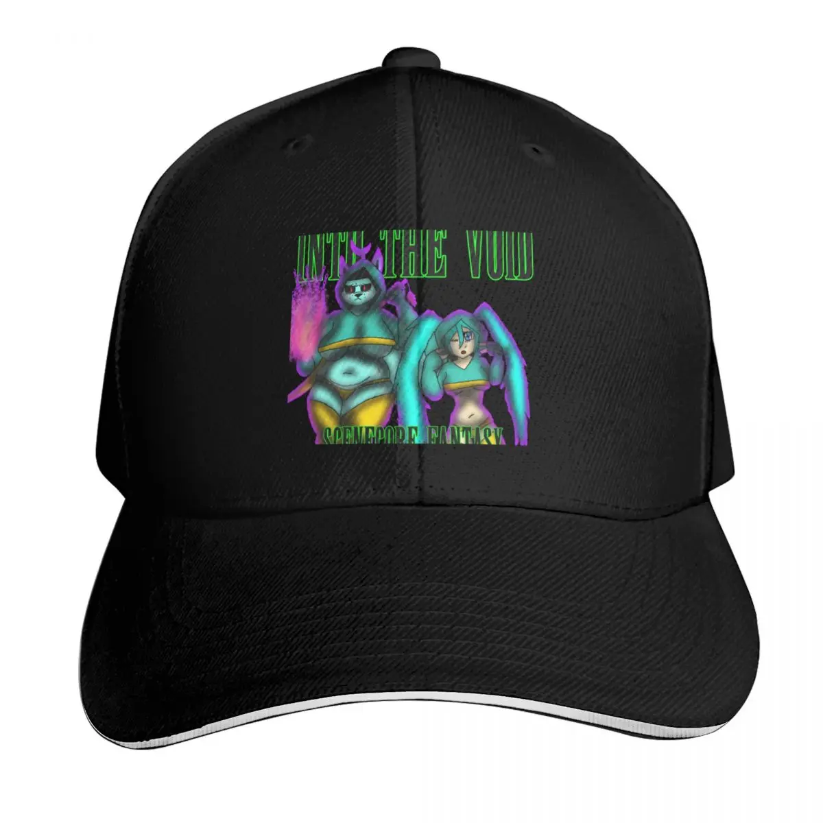 

SCENECORE FANTASY- INTO THE VOID: MIKU AND EXDEATH Baseball Cap tea Hat Hat Man Luxury Man Women's