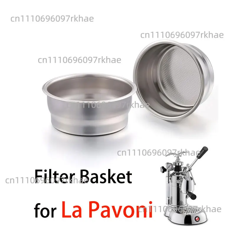 Cesta de Filtro de Café Estándar de 51 mm para La Pavoni, 14-16 g, Compatible con La Pavoni Post-Millennium Europiccola