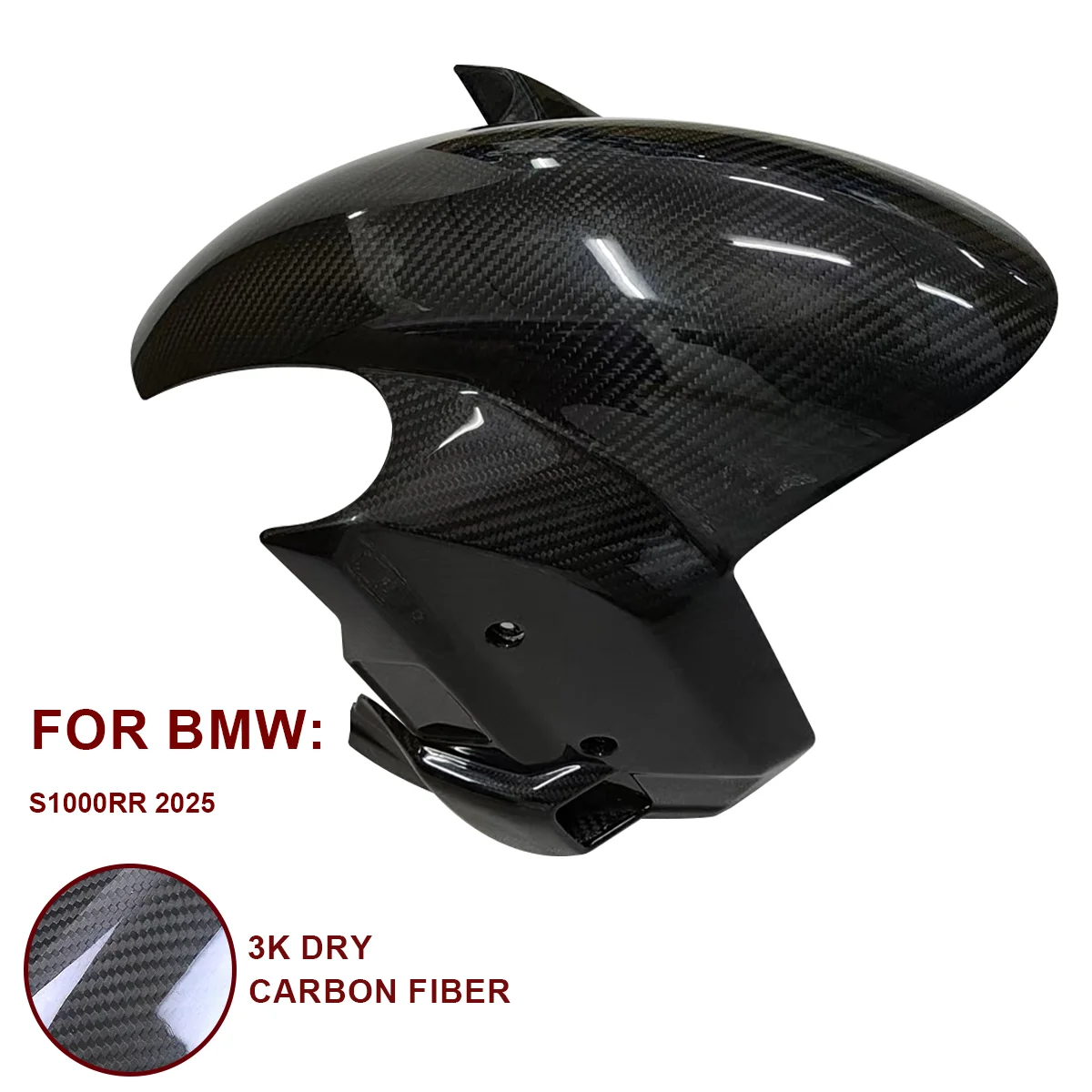 For Bmw S1000RR 2025 Motorcycle 100% Carbon Fiber Rear Wing Front Car Panel Side Panel Underbody Fender Motorcycle Accessories
