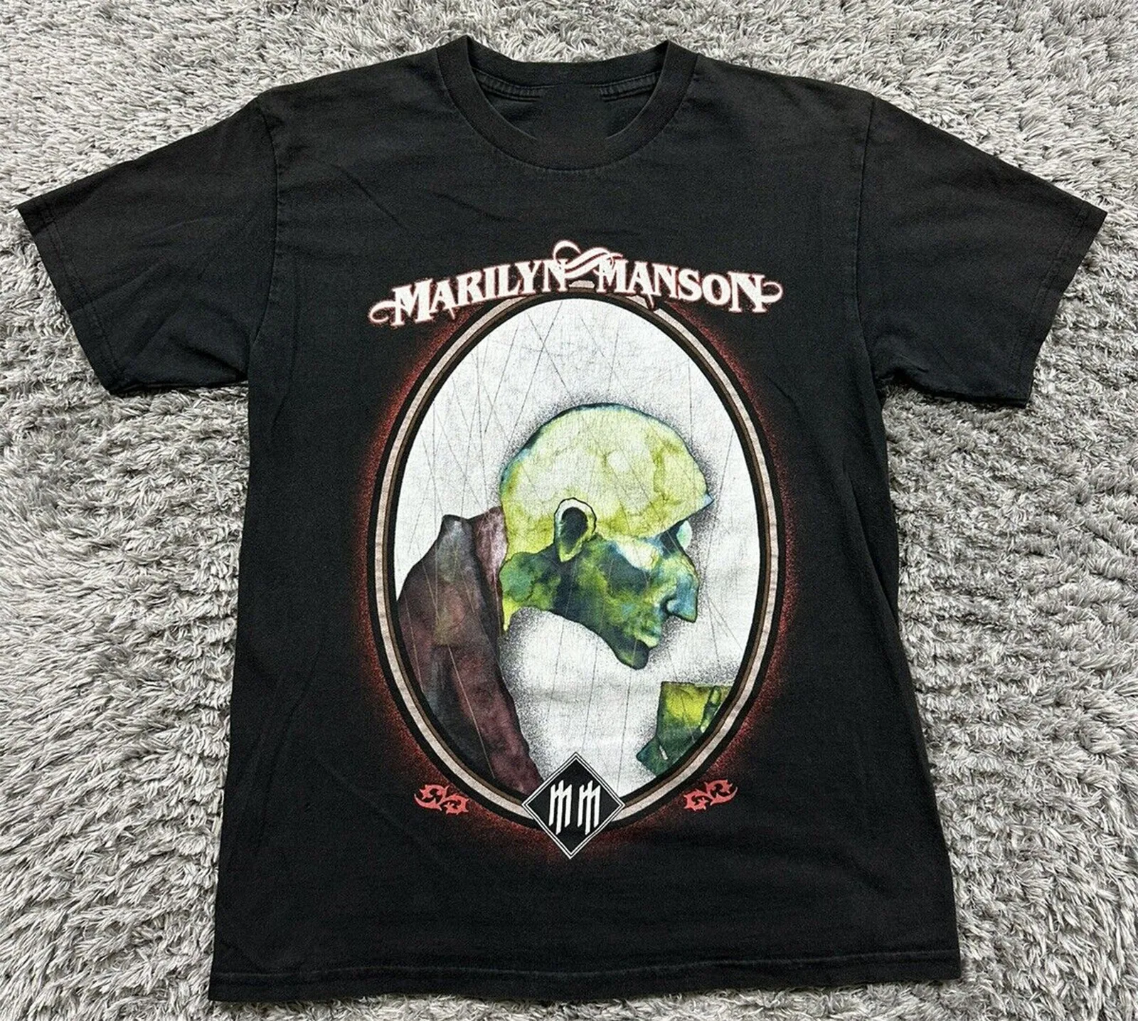 Marilyn Manson Tee T shirt Rock size S-4XL Men and Women EE1444