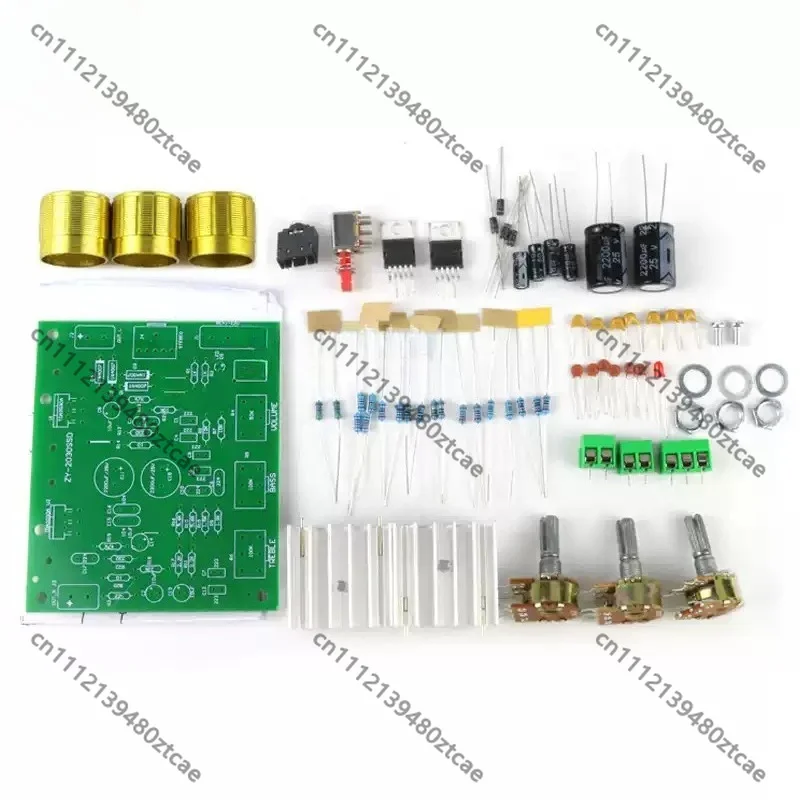 Dual Channel Amplifier Board Module Kit, Electronic DIY Soldering Assembly Training Kit