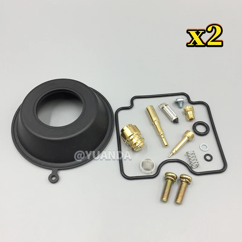 Carburetor Repair kit for Suzuki XF650U XF650 XF 650U 650 U 1997-2002 Equipped with rubber diaphragm