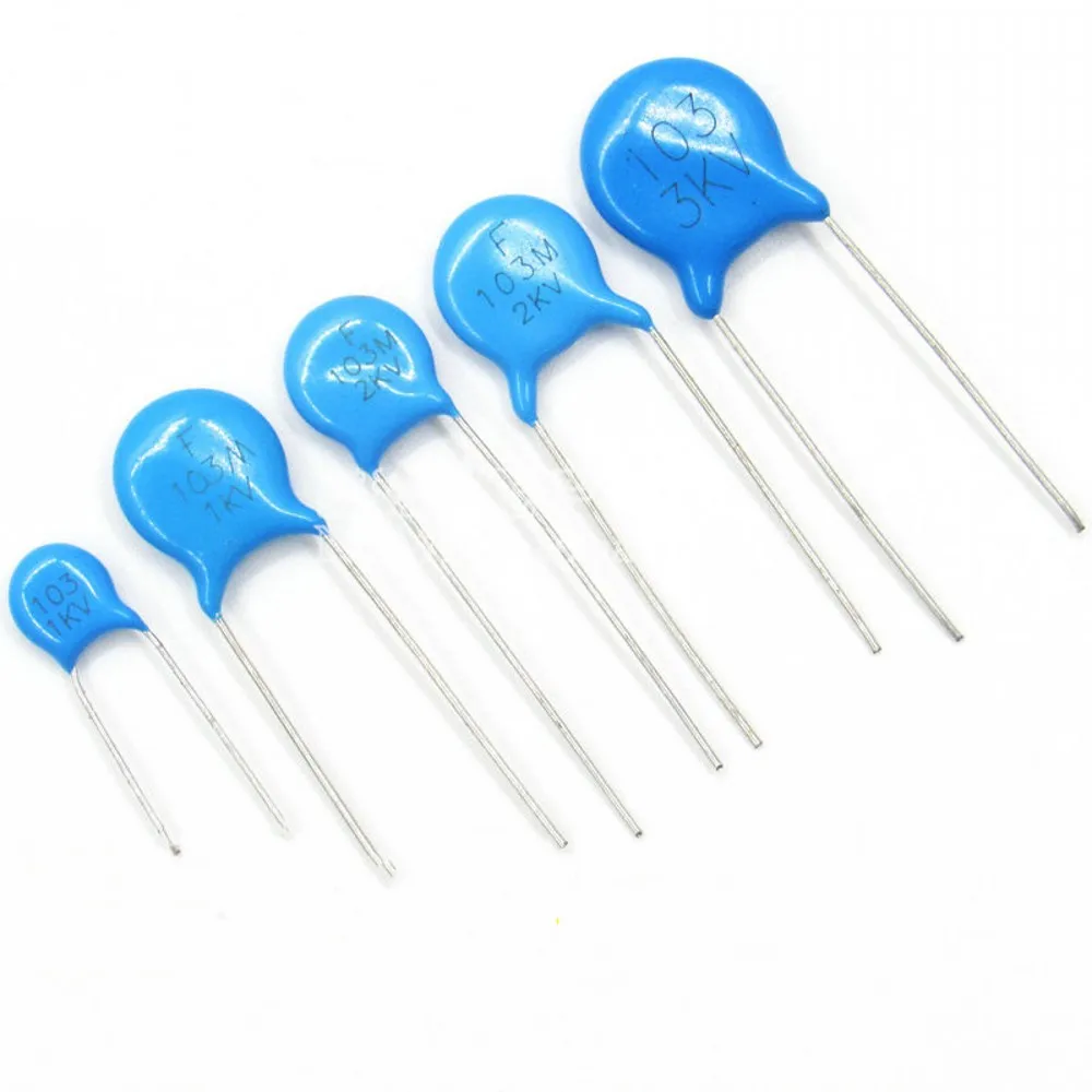 100PCS 1KV 2KV 3KV High voltage Ceramic Capacitor 5P 30PF 47PF 56PF 100PF 220PF 1NF 2.2NF 3.3NF 4.7NF 10NF 100NF 471 222 223 103