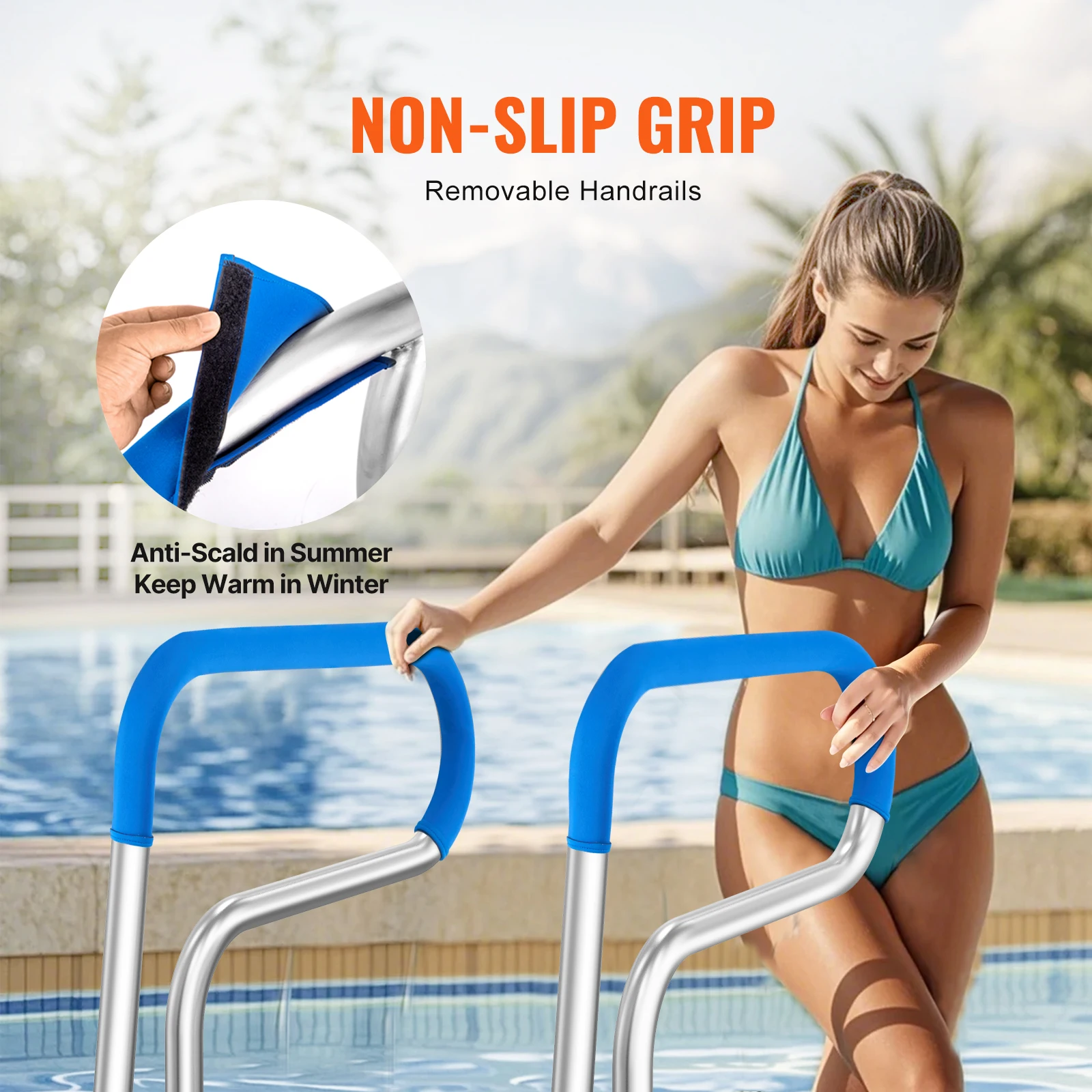 Zwembadhandrail van roestvrij - Swimming Pool Safety Handrail Stainless recensie en prijs