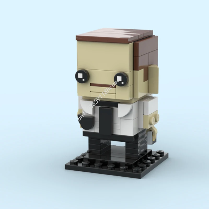 

102pcs MOC Paulss Blart Brickheadz Exclusive Collector Showcase Building Kit for Creative Hobbyists Christmas Gift