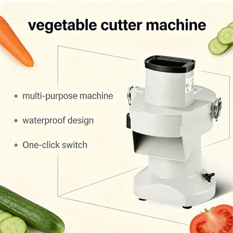 Commercial Vegetable Chopper Cucumber Tomato mango Slicer Shredder Cube Fruit Cube Cutting Machine
