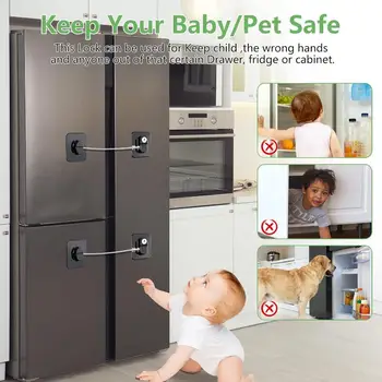 8 best sales Zámek skříňky odolný proti dětem - №5