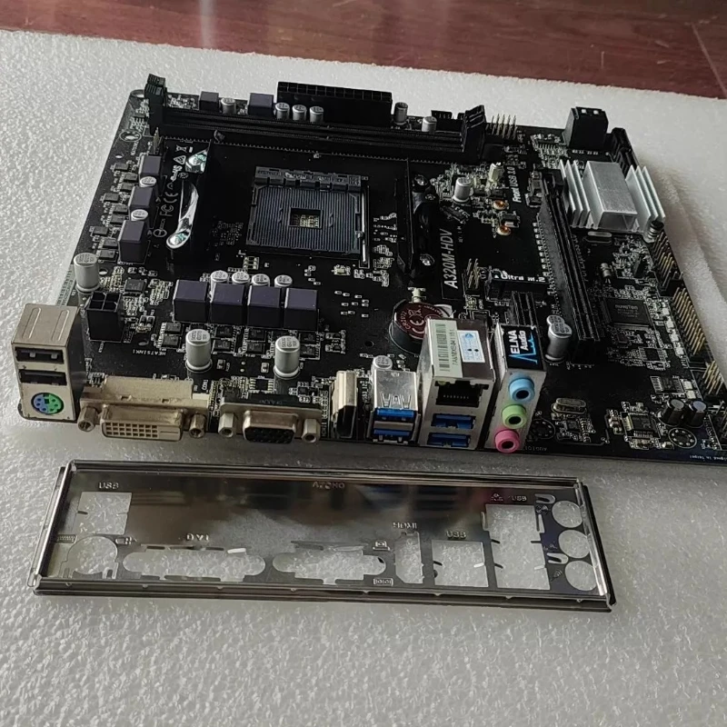 A320M-HDV Micro ATX Motherboard AM4 Socket With M.2 HDMI Port Support AMD Series Processor DDR4 RAM Desktop Mainboard for ASRock