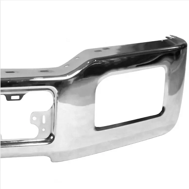 Chrome steel Front Bumper with fog lamp hole for F-150 2018-2020