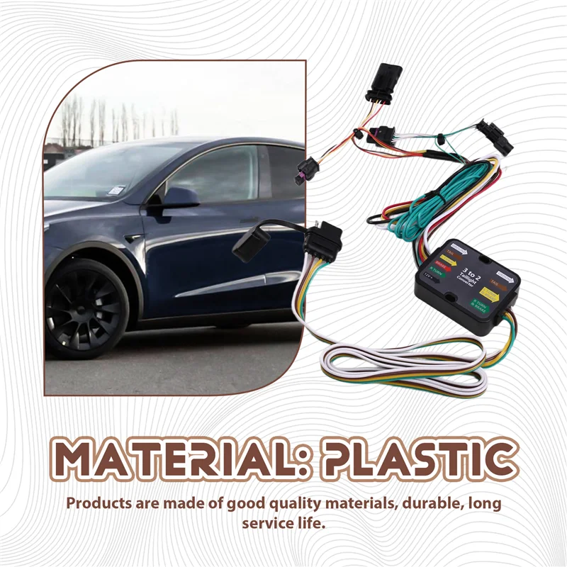 

118869 Trailer Wiring Harness Connector Kit For Tesla Model 3 2020-2023 Car Accessories