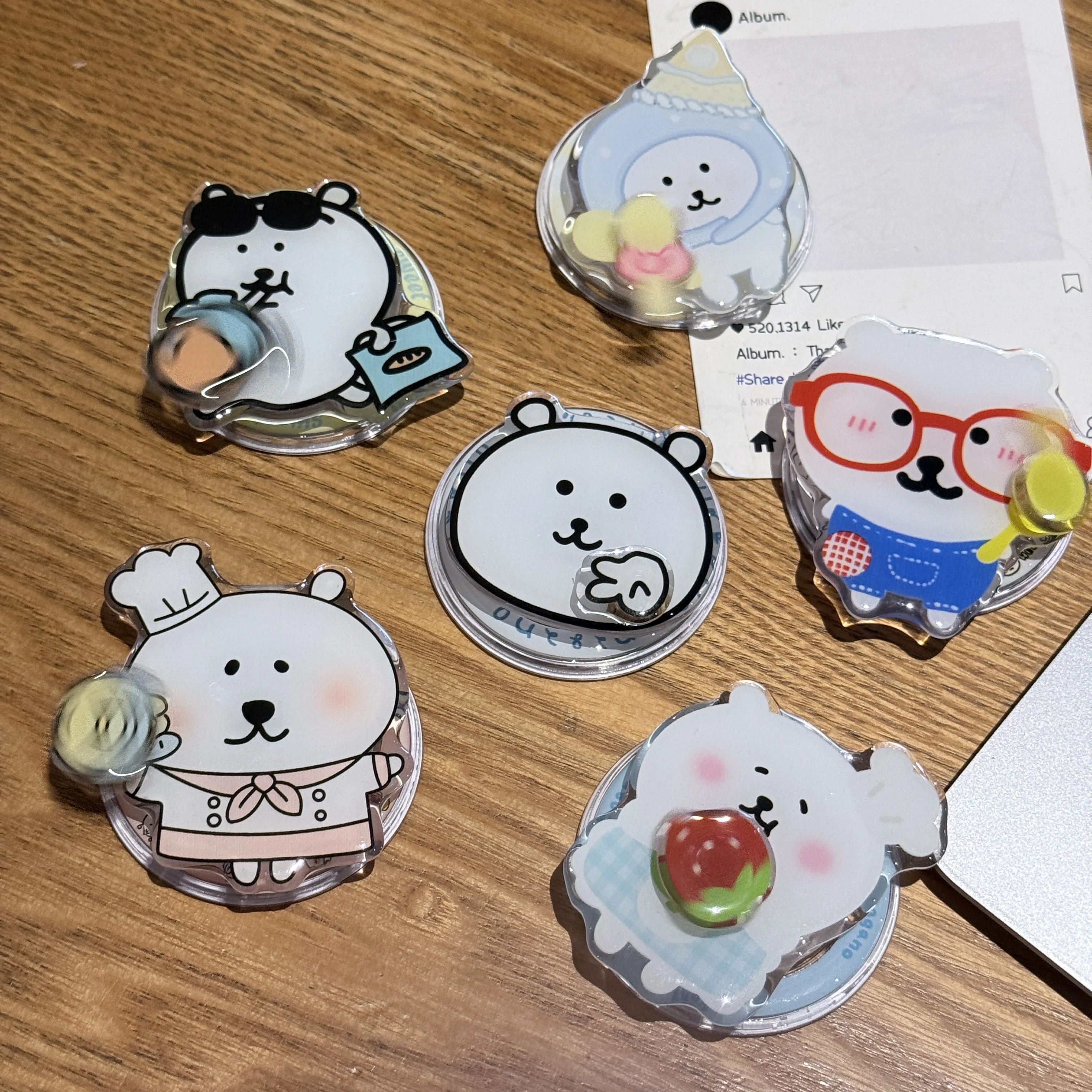 

Rotatable Support Bracket For Joke Bear Cartoon Suction Magnet Smartphone Magnetic Mobile Phone Holder Smartphone Magnetic Stand