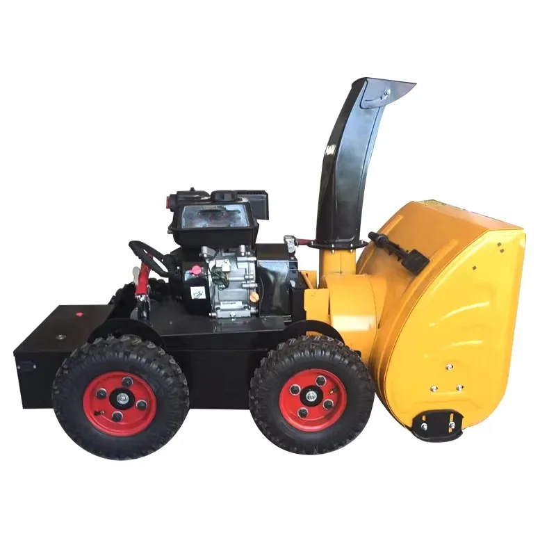 

Remote Control Snowplow Small Brush Snow Remover Remote Control Combing Machine